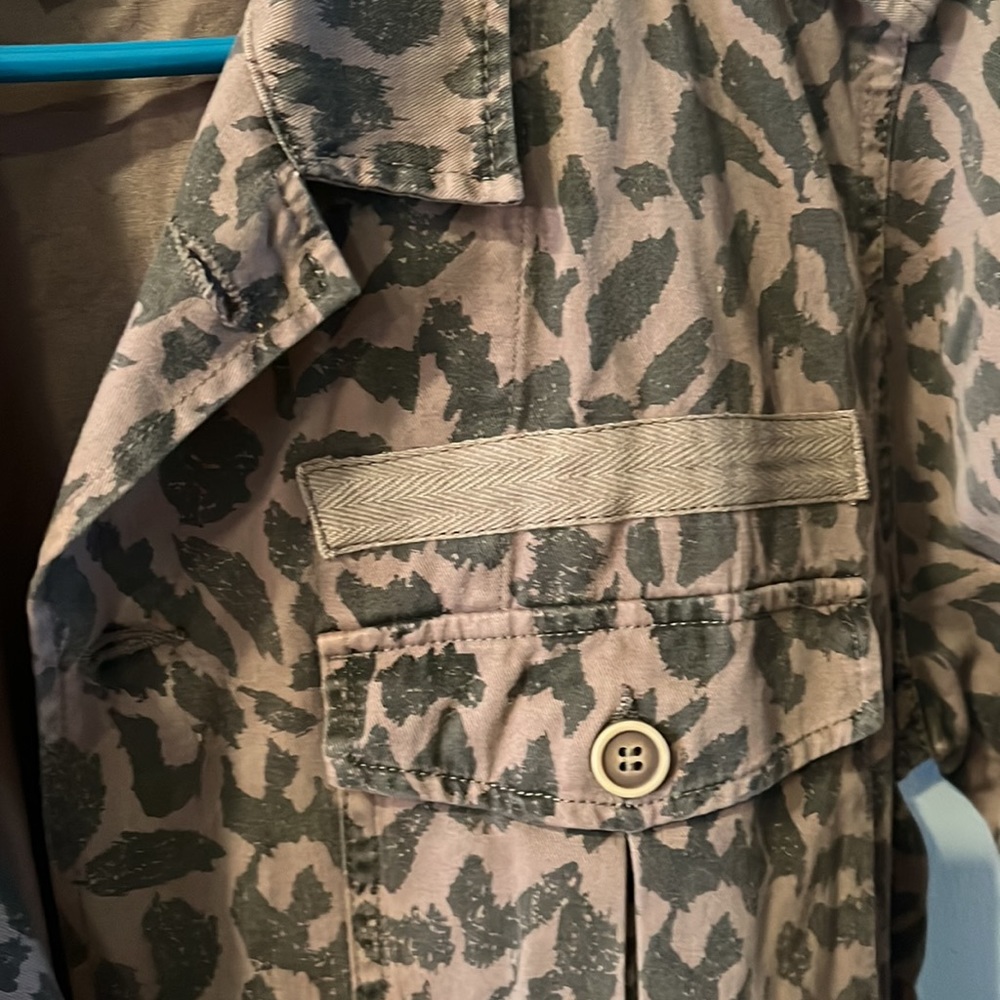 PISTOLA denim animal print jacket - Picture 3 of 11